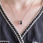 [Eternal Jewelry]ZERO 1 DIAMOND CERAMIC NECKLACE - Image 2