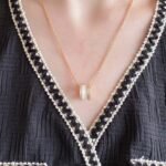 [Eternal Jewelry]ZERO 1 DIAMOND CERAMIC NECKLACE - Image 3