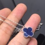 [Eternal Jewelry]CLOVER PIETERSITE SILVER LONG NECKLACE - Image 2