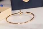 [Eternal Jewelry]IDYLLE GOLD OPEN BRACELET DIAMOND PAVED - Image 8