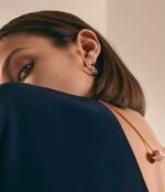 [Eternal Jewelry]BEE LOVE DIAMOND HOOP EARRINGS - Image 3