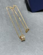 [Eternal Jewelry]BEE LOVE DIAMOND PAVED 3 ROW NECKLACE - Image 5