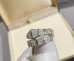 [Eternal Jewelry]SERPENTI RING SILVER DIAMOND PAVED - Image 5