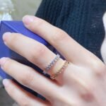 [Eternal Jewelry]BEE LOVE DIAMOND PAVED SMALL RING - Image 2