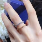 [Eternal Jewelry]BEE LOVE DIAMOND PAVED SMALL RING - Image 3