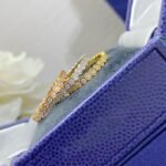 [Eternal Jewelry]BEE LOVE DIAMOND PAVED SMALL RING - Image 5
