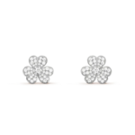 [Eternal Jewelry]CLOVER COMOS DIAMOND EARRINGS SILVER - Image 2