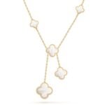 [Eternal Jewelry]CLOVER MOTHER OF PEARL NECKLACE 6 MOTIF - Image 2