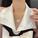 [Eternal Jewelry]CLOVER 25MM MOP LARGE PENDANT NECKLACE - Image 8