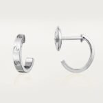 [Eternal Jewelry]LOVE EARRINGS 2.65MM SILVER - Image 2