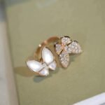 [Eternal Jewelry]TWIN BUTTERFLY DIAMOND MOP RING - Image 3