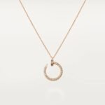 [Eternal Jewelry]JUSTE NECKLACE PINK GOLD DIAMONDS - Image 2