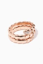 [Eternal Jewelry]SERPENTS DOUBLE ROW DIAMOND RING - Image 2