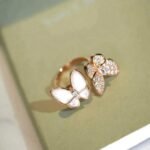 [Eternal Jewelry]TWIN BUTTERFLY DIAMOND MOP RING - Image 4