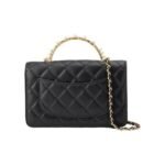 CHANEL WALLET ON CHAIN WITH TOP HANDLE - Image 4