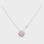 [Eternal Jewelry]SUN MOTIF PINK MOP SILVER BRACELET - Image 2