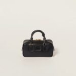 Arcadie Leather  Large Handbag Black Color - Image 3