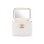 CHANEL 23P LIPSTICK BOX WITH CHAIN WHITE - Image 3
