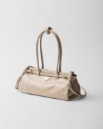 Prada Bonnie Medium Leather Handbag Lilac - Image 5