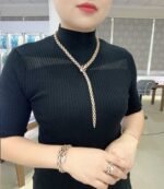 [?Eternal Jewelry?] High-End Bespoke Black Onyx Serpent Necklace - Image 5