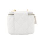 CHANEL 23P LIPSTICK BOX WITH CHAIN WHITE - Image 4