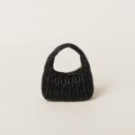 Wander Matelassé Soft Lamb Nappa Small Crescent Moon Bag - Image 2