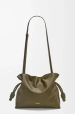 Medium Flamenco clutch in nappa calfskin - Image 3