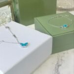 [Eternal Jewelry]BUTTERFLY TURQUOISE BUTTERFLY BRACELET SILVER - Image 5