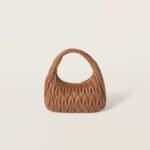 Wander Matelassé Medium Hobo Underarm Bag Cognac - Image 4