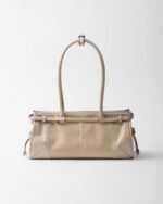 Prada Bonnie Medium Leather Handbag Lilac - Image 2