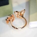[Eternal Jewelry]TWIN BUTTERFLY DIAMOND MOP RING - Image 7