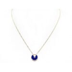 [Eternal Jewelry]AMULETTE ROSE GOLD AGATE NECKLACE