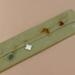 [Eternal Jewelry]LUCKY SPRING 5 MOTIF GOLD BRACELET - Image 12