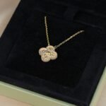 [Eternal Jewelry]CLOVER 15MM  BRONZING NECKLACE - Image 3
