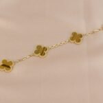 [Eternal Jewelry]CLOVER  5 MOTIFS TIGER EYE BRACELET - Image 8