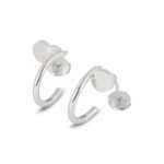 [Eternal Jewelry]JUSTE EARRINGS SILVER - Image 2