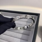 [Eternal Jewelry]LOVE BRACELET 6.1MM DIAMOND-PAVED CERAMIC - Image 5
