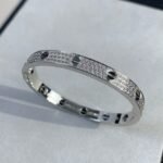 [Eternal Jewelry]LOVE BRACELET 6.1MM DIAMOND-PAVED CERAMIC - Image 7