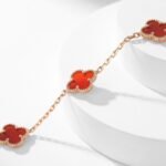[Eternal Jewelry]CLOVER 10 MOTIFS CARNELIAN NECKLACE - Image 18