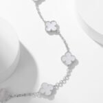 [Eternal Jewelry]CLOVER 10 MOTIFS WHITE MOTHER OF PEARL NECKLACE - Image 14