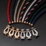 [Eternal Jewelry]FORCE LARGE HORSESHOE FULL DIAMOND BRACELET SILVER - Image 18