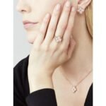 [Eternal Jewelry]CLOVER 15MM DIAMOND SINGLE FLOWER NECKLACE - Image 9