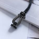 [Eternal Jewelry]FORCE LARGE SERIES HORSESHOE BLACK SAMURAI BRACELET - Image 3