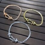 [Eternal Jewelry]FORCE  HORSESHOE  DIAMOND TENNIS BRACELET - Image 4