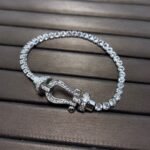 [Eternal Jewelry]FORCE  HORSESHOE  DIAMOND TENNIS BRACELET - Image 7