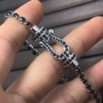 [Eternal Jewelry]FORCE  LARGE HORSESHOE FULL DIAMOND TENNIS BRACELET - Image 9