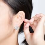 [Eternal Jewelry]LOOP EARRINGS FULL MOTIF DIAMOND 16MM - Image 10