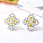 [Eternal Jewelry]LOOP EARRINGS FULL MOTIF DIAMOND 16MM - Image 4