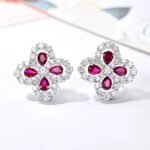 [Eternal Jewelry]LOOP EARRINGS FULL MOTIF DIAMOND 16MM - Image 3