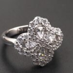 [Eternal Jewelry]LOOP RING FULL MOTIF DIAMOND 16MM SILVE - Image 6